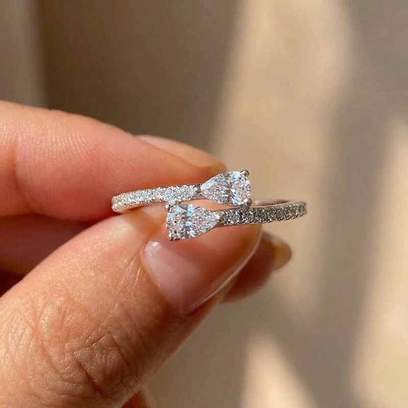 Wedding Z - Anillo de Plata de Ley 925