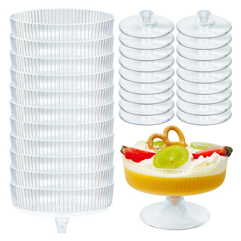 Champagne Tower Set - ● Copas de Martini de plástico