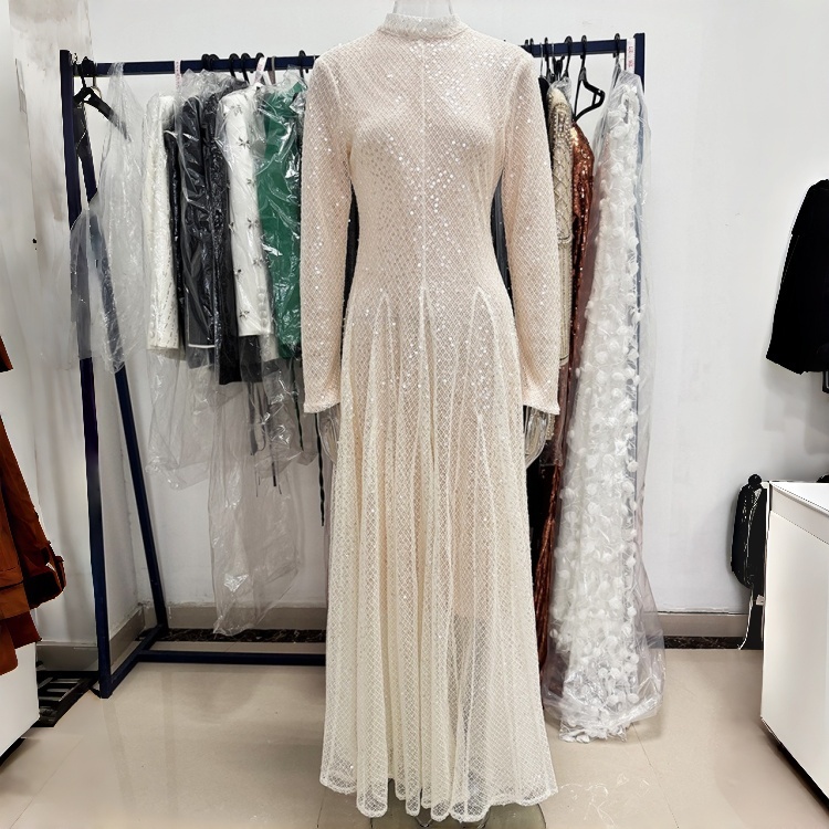 Wedding Supply Factory - Vestido de Noche Elegante y Moderno