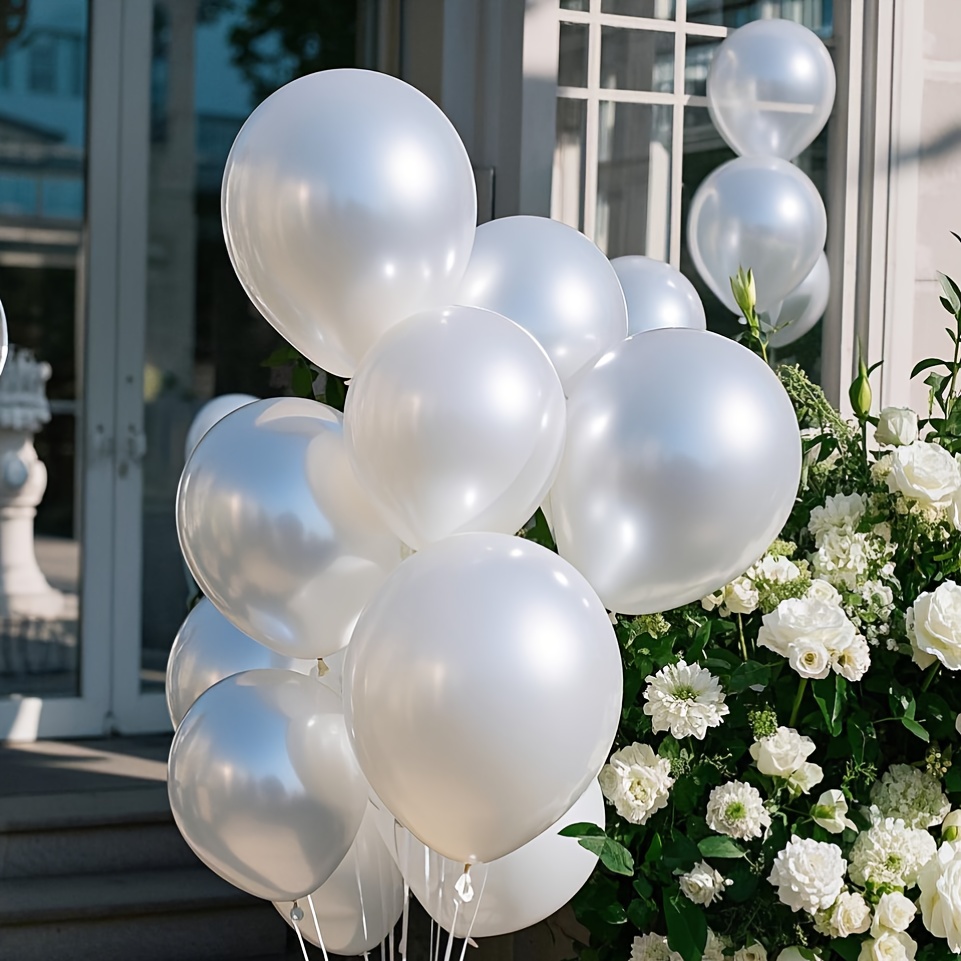Set de Globos Blanco Perla, Id - Wedding Ceremony Supply reseña y precio
