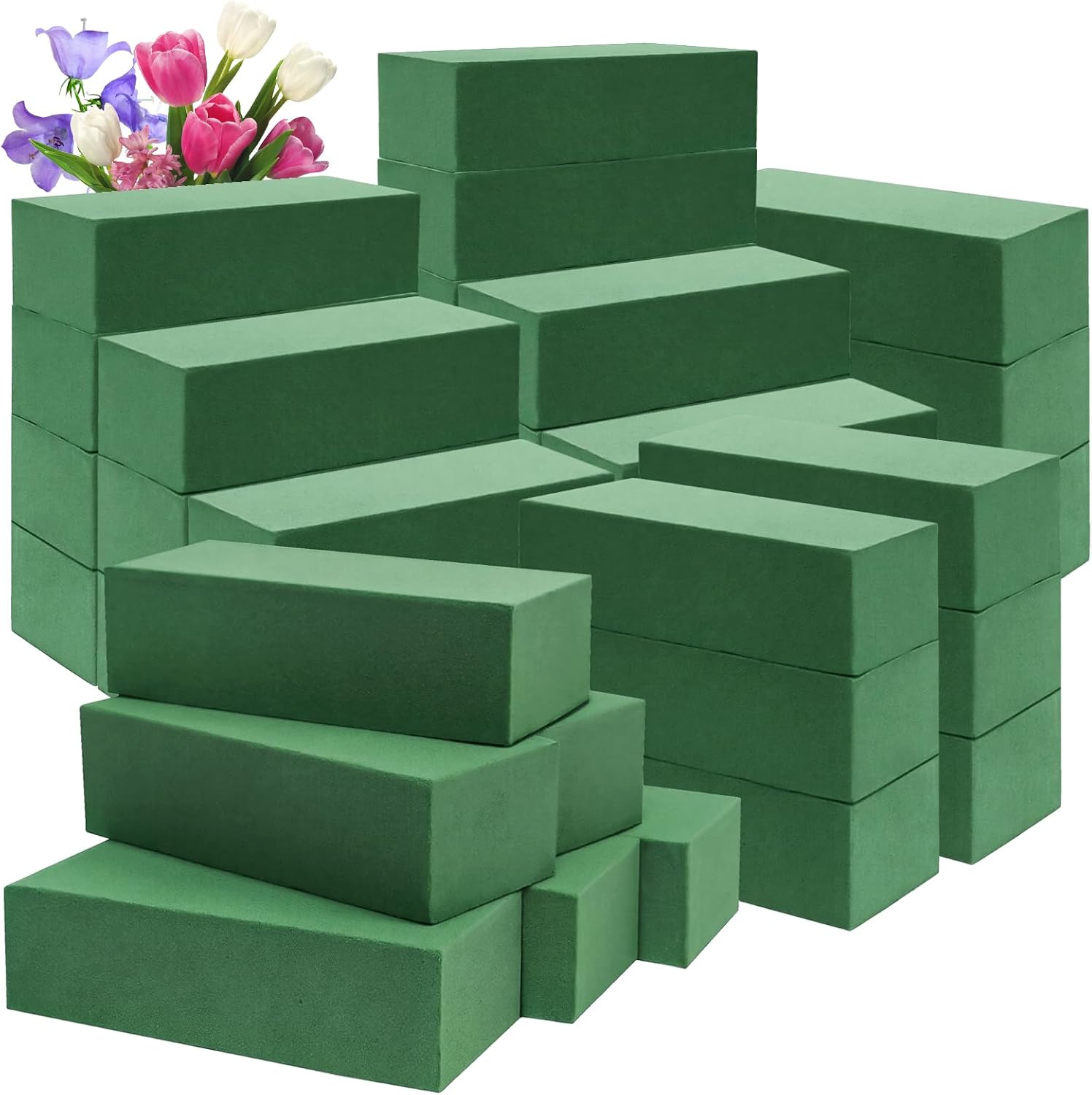 72 bloques de espuma floral, e - Wedding Floral Supply reseña y precio