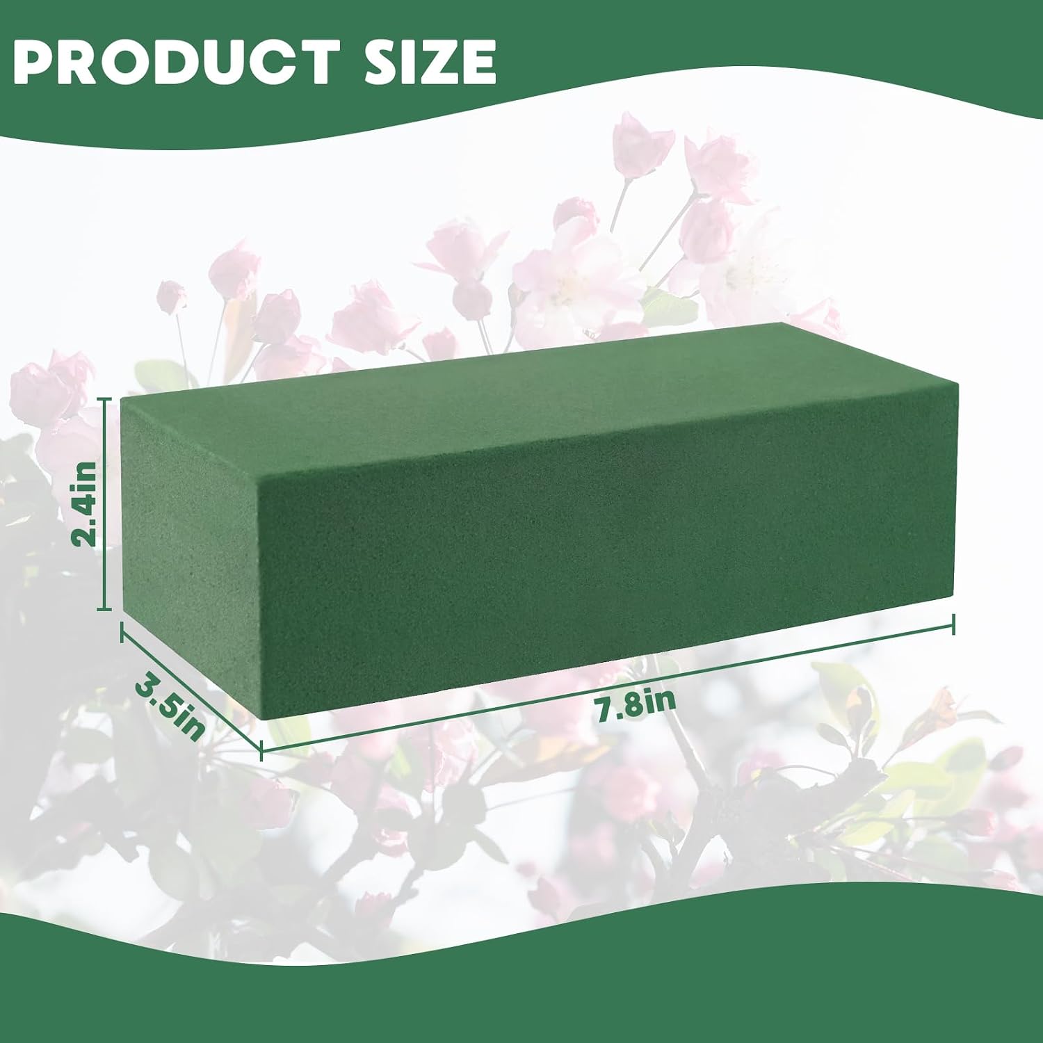 72 bloques de espuma floral, e - Wedding Floral Supply reseña y precio