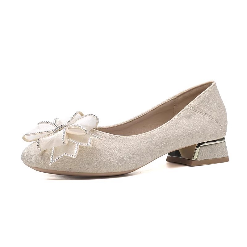 Zapatos de boda bajos con suel - Wedding Shop reseña y precio