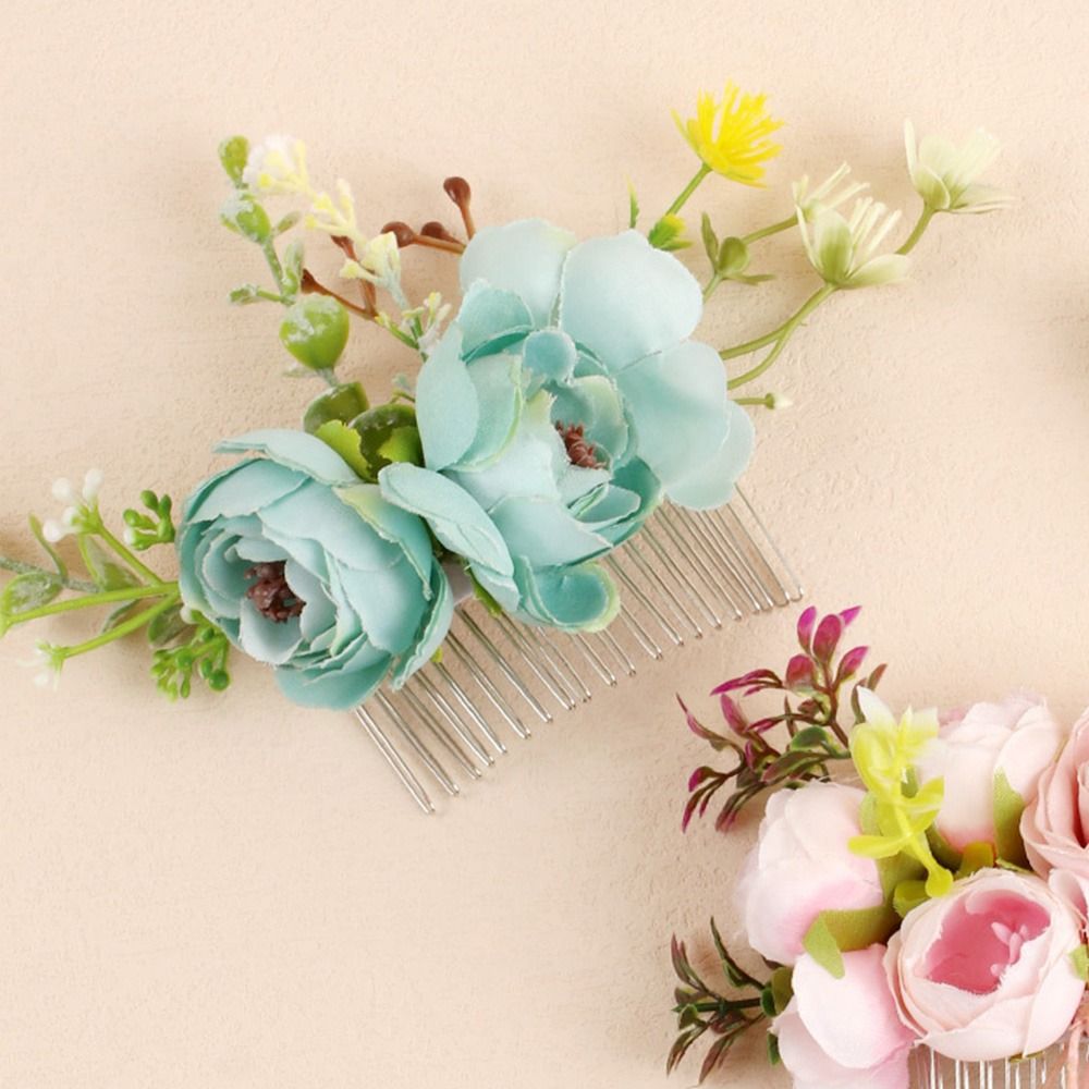 Peine de pelo de flores para m - Wedding Ceremony Supply reseña y precio
