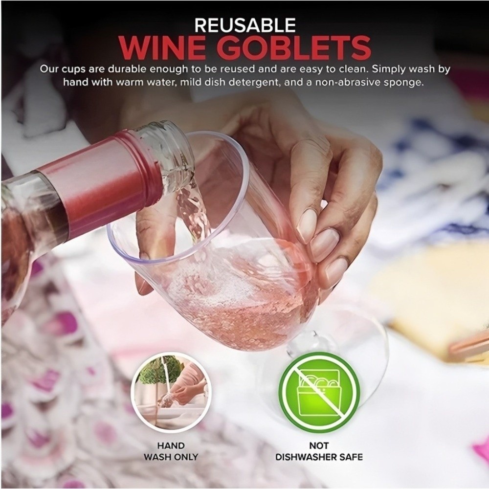 25 Vasos de Vino Desechables T - Champagne Tower Set reseña y precio