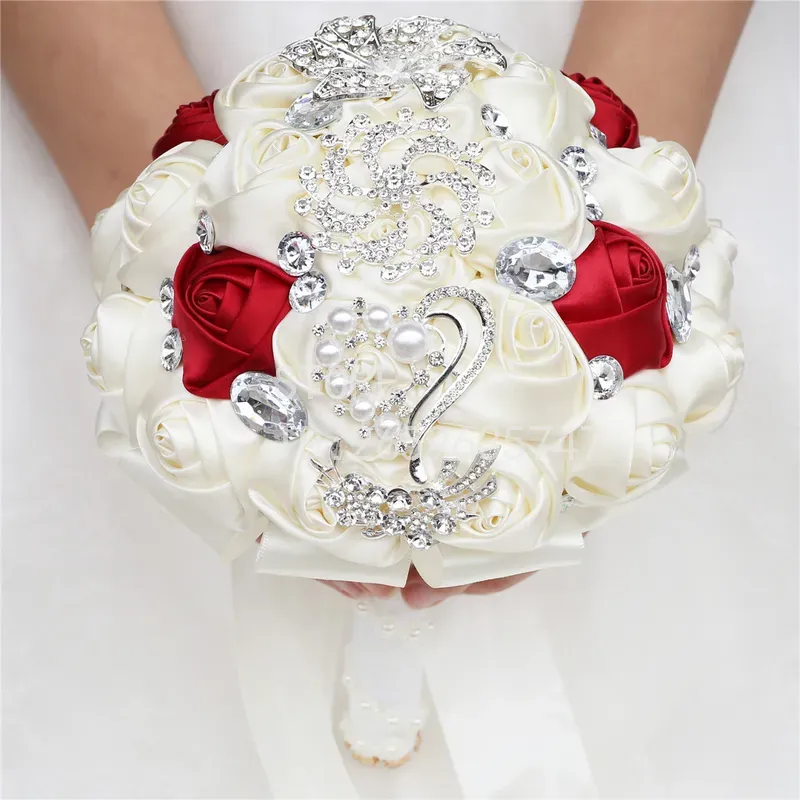 Ramo de Novia con Pedrería par - Wedding Supply Factory reseña y precio