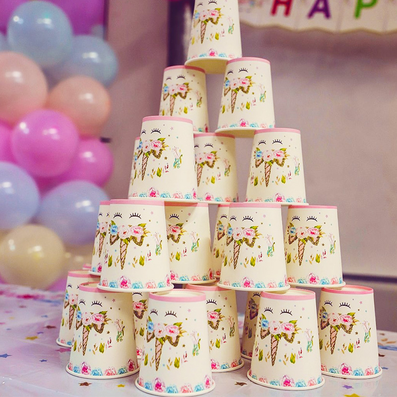Plato de unicornio, servilleta - Confetti Balloon Set reseña y precio