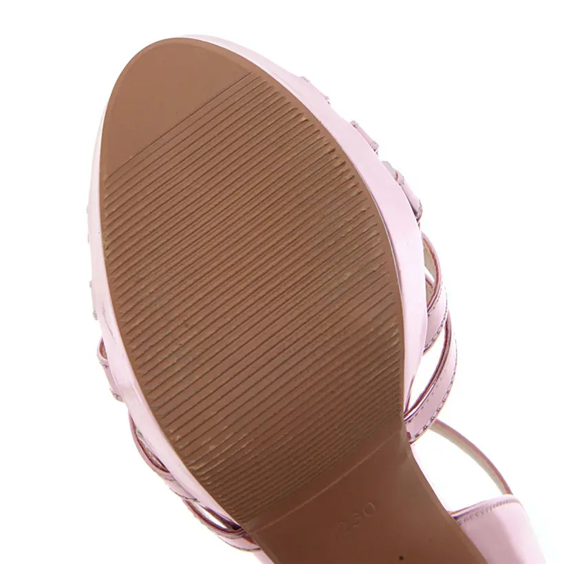 Sandalias de plataforma dorada - Wedding Shop reseña y precio