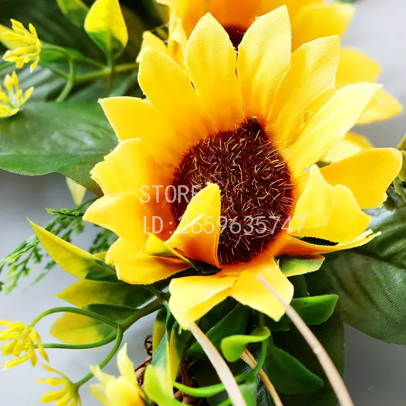 Guirnalda de girasoles para de - Wedding Decor Supply Store reseña y precio